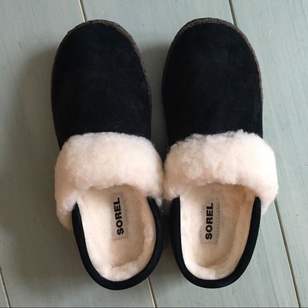 Sorel Shearling Slippers - Picture 3 of 8